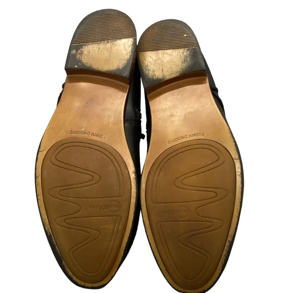 Earthies Treano Studded Black Leather Boots Booties Size 8B - Picture 10 of 11